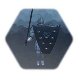 Knight Enemy with Sword and Shield