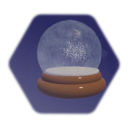 Snow globe template