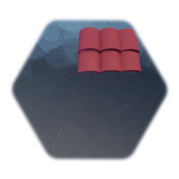 Roof tile template - RED