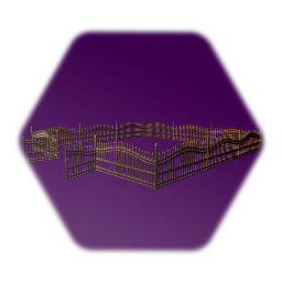 Iron Fence w/Gate