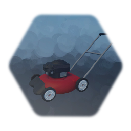 Exploding Lawnmower Projectile