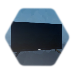 Flatscreen TV with Stand