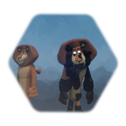 Alex The Lion N Corrupted Alex The Lion