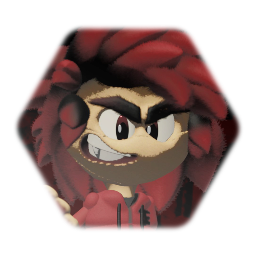Shadow The Edgy V5 (Stylized Animation Model)