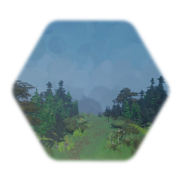 Forest Woodland Path Tile