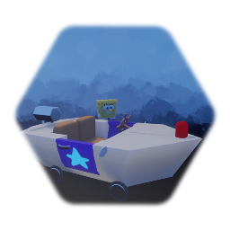 Bikini bottom police car