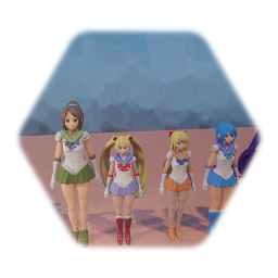 Sailor moon and sailor scouts v.2
