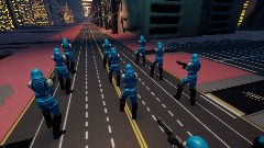 Final Fantasy VII - Parade Marching Minigame