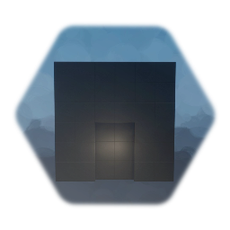 Futuristic Door (with Logic) (Black)