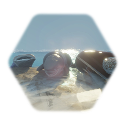 Shark mixed seal and whale Shark mixed seal