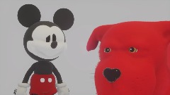 Mickey mouse vs clifford the dog