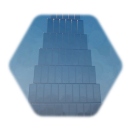 Metal box tower - will fall apart