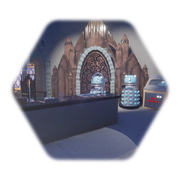 Dr Who the evil of the Daleks lab SET