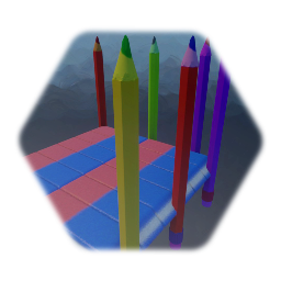 Pencil-Eraser-Rubber Road/Pathway/Bridge Junction