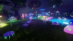 Magical Mushroom Fantasy Forest