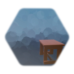 Table Small Wood Short