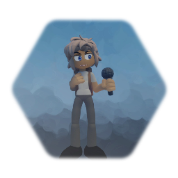 My version of Senpai from FNF Week 6