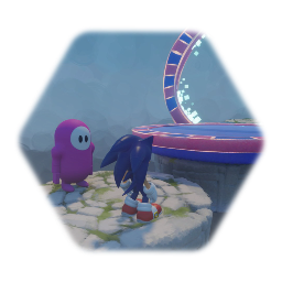 Sonic X Fall guys    de dois 2