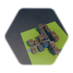 Small City - blank square