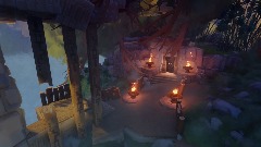 Platforming on temple ruin's, Regolar things