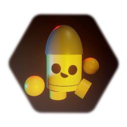 Bulletkin Sculpture - Enter the Gungeon