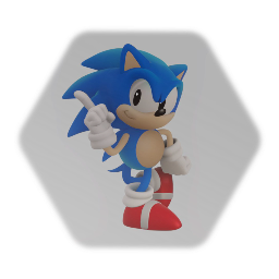 Sonic CGI Model V2