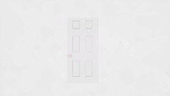 Spooky blinding door
