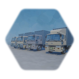 日野レンジャー　パネルバン　テスト