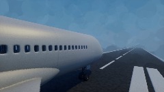 Plane takeoff test