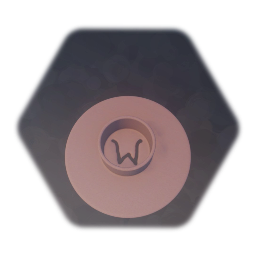 Light Cap 1:W (Alphabet)(For Changing Shape Emitted From Light)