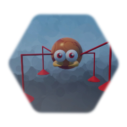 mario 64 spider with 4 legs