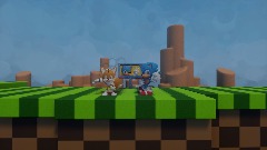 Sonic mania green HILL Act 1