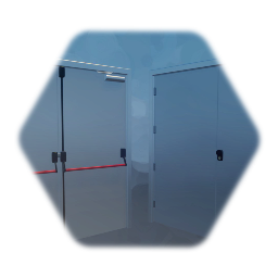 [ Functional ] Emergency exit door / Puerta emergencia #1