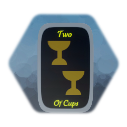 "Two of Cups" Card