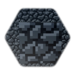 Minecraft cobblestone (Pre-classic)