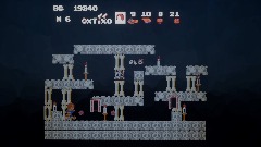 Gegege no Kitarou Youkai Dai Makyou  - Ossuary Level Diorama