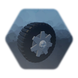 Wolfoo monster truck Wheel