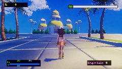 Female Saiyan c-type training