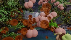 Tropical falls but ruined by shrek