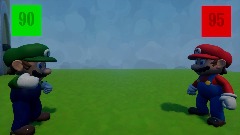 Mario and luigi beat eachother up for no reason (PUBLIC DEMO)