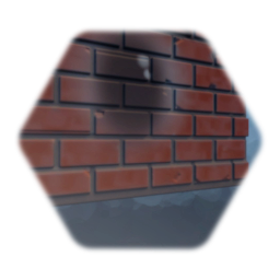 Large Brick Wall Eye Graffiti Left