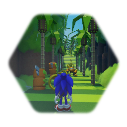 Sonic 1 but in 3d