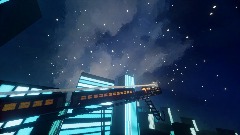 Galaxy express take off Megalopolis