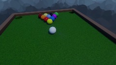 Robert's 10 ball with cue scene remixable