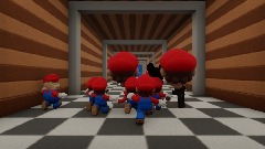 Remix of Every copy of Mario 64 is personalized but with more Marios