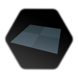 Large Metal Sci-Fi Floor with black edges