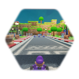 Mario kart Test Waluigi ver