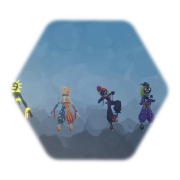 The first creations of red rabbit