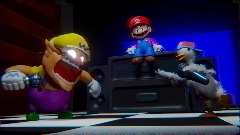 Wario vs. Shuba Duck