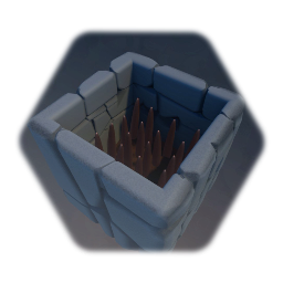 Remix of Medieval stone (spike pit)